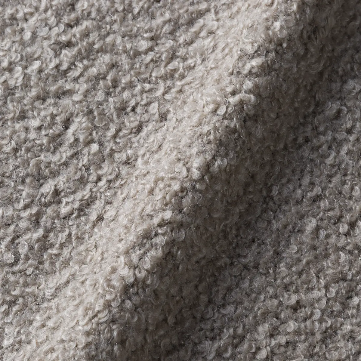 Fabric sample Blushing Sloth Wooly brown